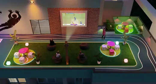 Wembley24, Passcode Majiwada, Entertainment Zone