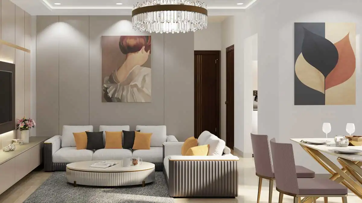 Wembley24, Passcode Majiwada, Thane, Living Room