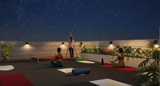 Wembley24, Passcode Majiwada, Stargazing & Yoga Zone